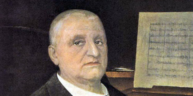 Anton Bruckner, Gemälde von Ferry Bératon