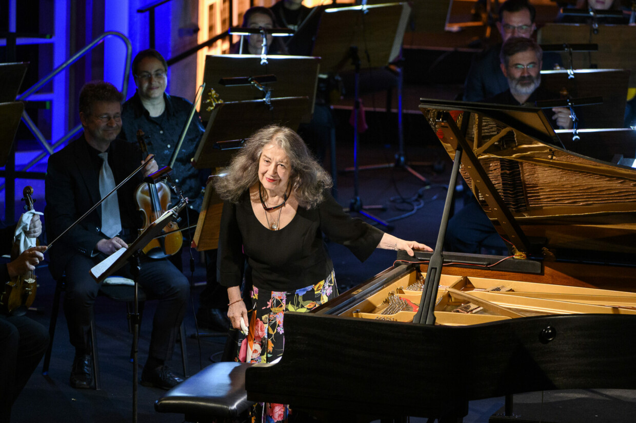 Schon 2020 war Pianistin Martha Argerich zu Gast beim Lausitz Festival