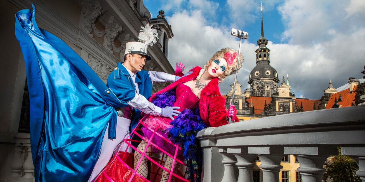 Alles dreht sich um Clivia in Nico Dostals gleichnamigen Bühnenstück, das an der Staatsoperette Dresden Premiere feiert