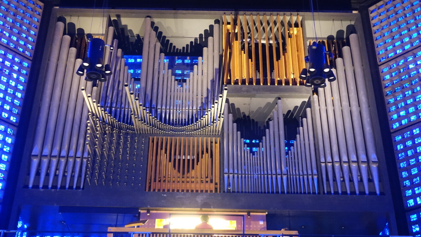 Orgel in der Kaiser-Wilhelm-Gedächtniskirche