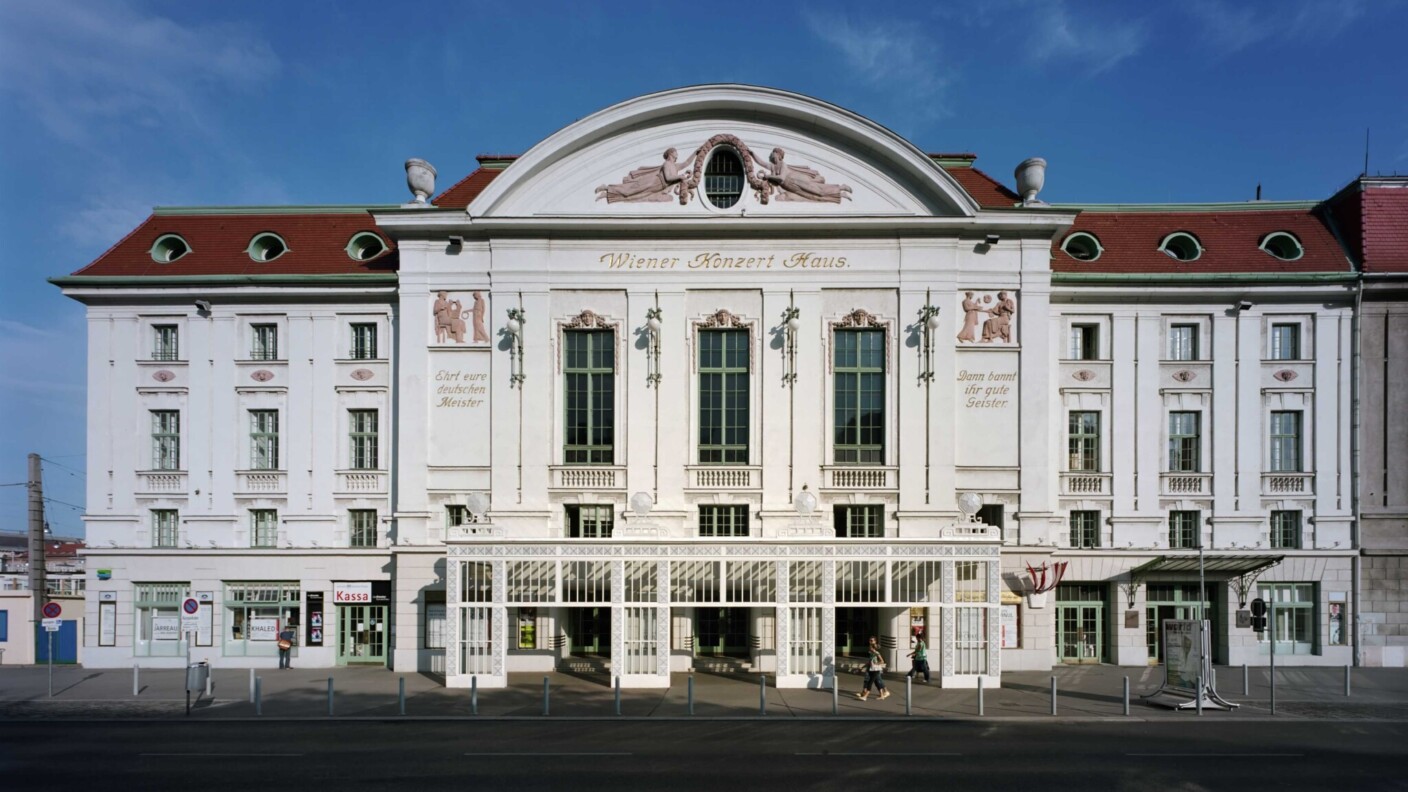 Konzerthaus Wien Außenansicht Bei Tag