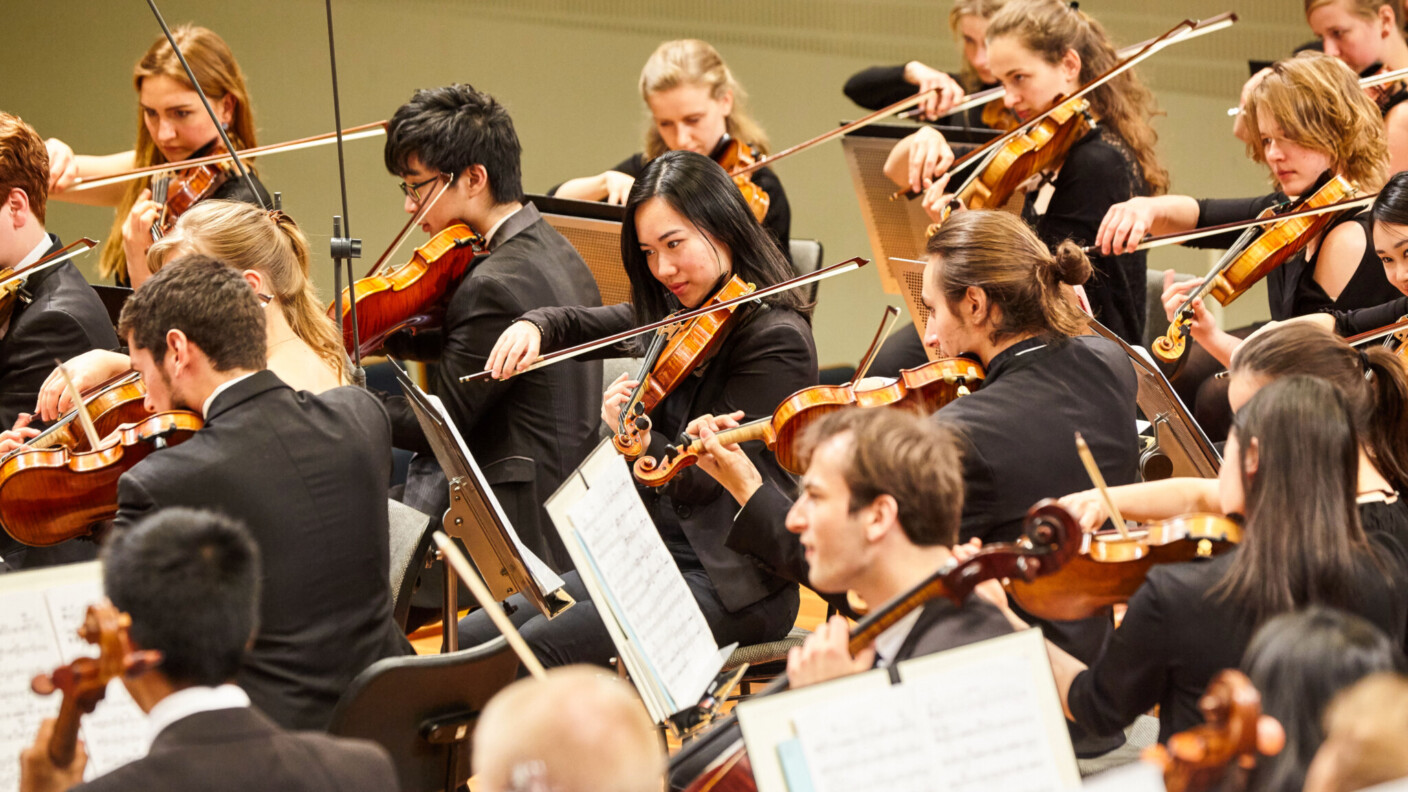 Gibt jedes Jahr im November ein Konzert: Symphonieorchester der UdK Berlin