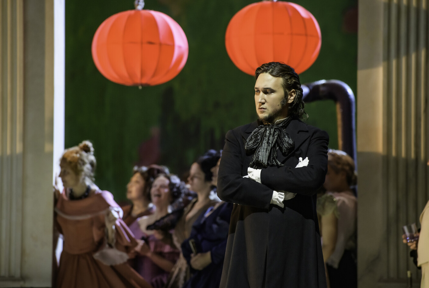 Szenenbild aus „Eugen Onegin“ am Staatstheater Nürnberg