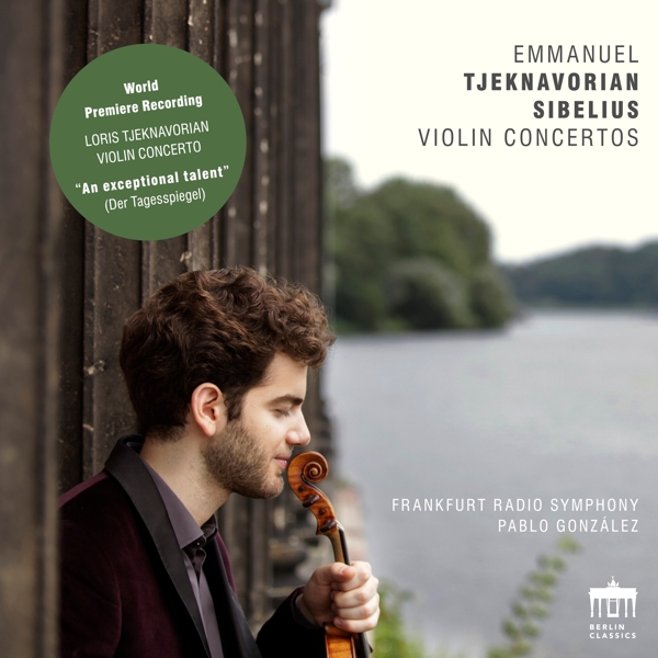 Album Cover für Tjeknavorian & Sibelius: Violin Concertos