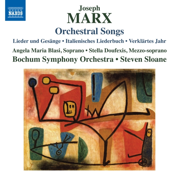 Album Cover für Joseph Marx: Orchesterlieder